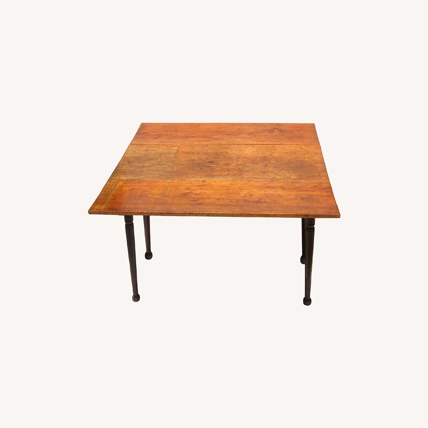 Drop Leaf Table Elm and Maple - image-0