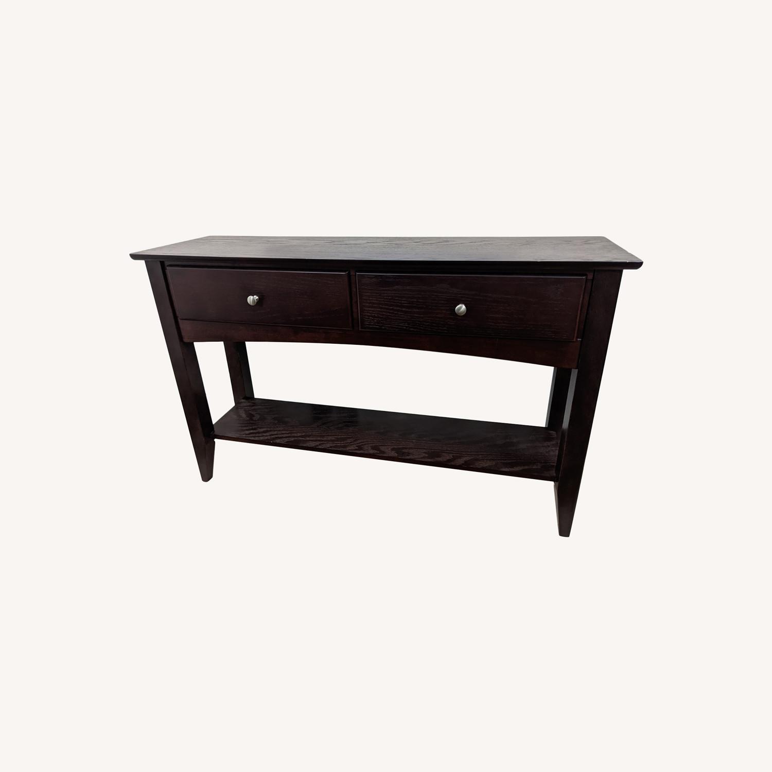 Raymour & Flanigan Metro II Console Table AptDeco