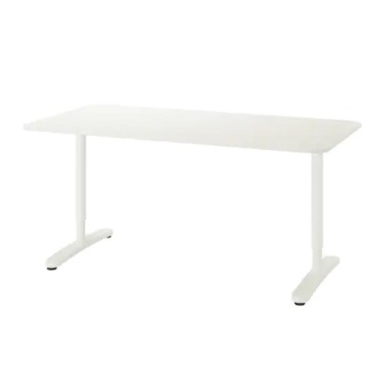 IKEA Large Work Desk White - image-4