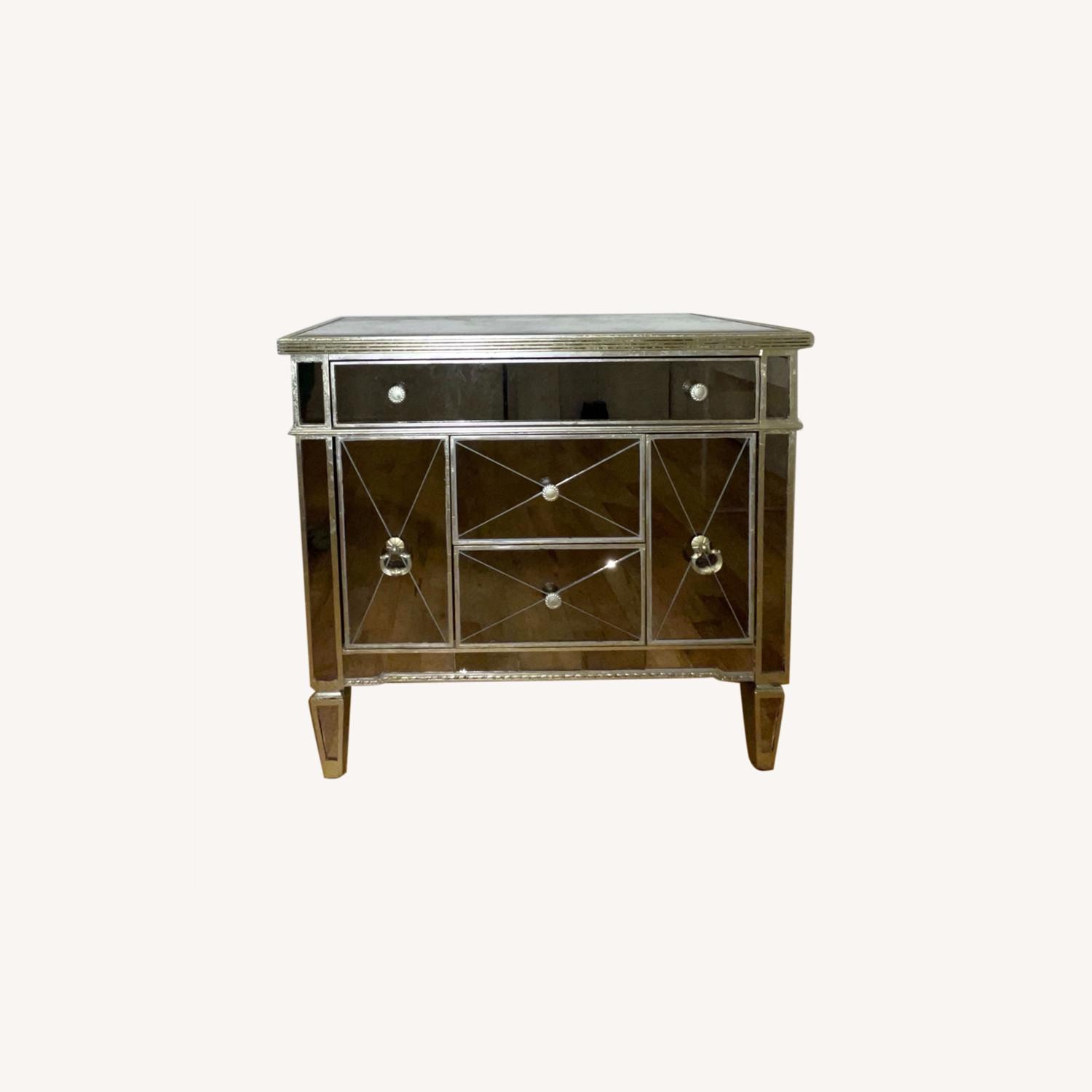 Z Gallerie Mirror Dresser Table AptDeco