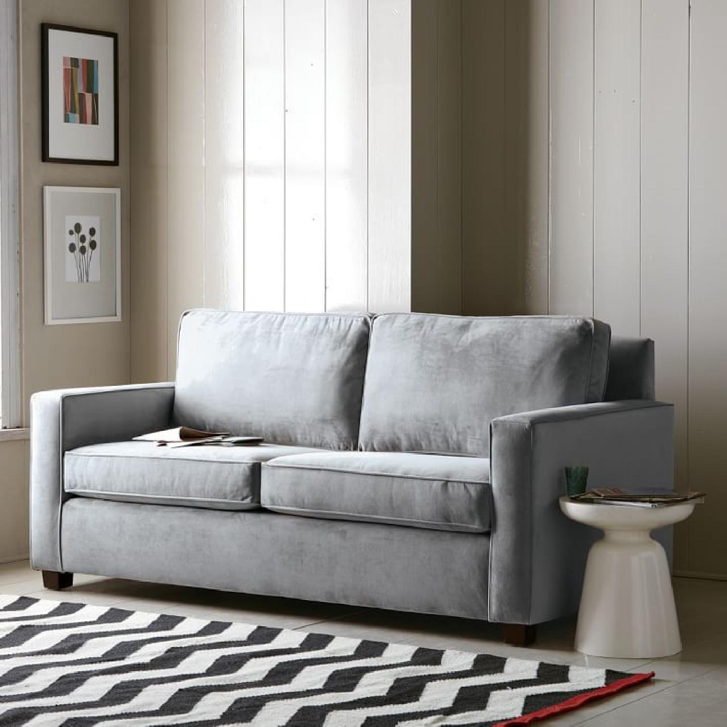 West Elm Gray Henry Sofa - image-4