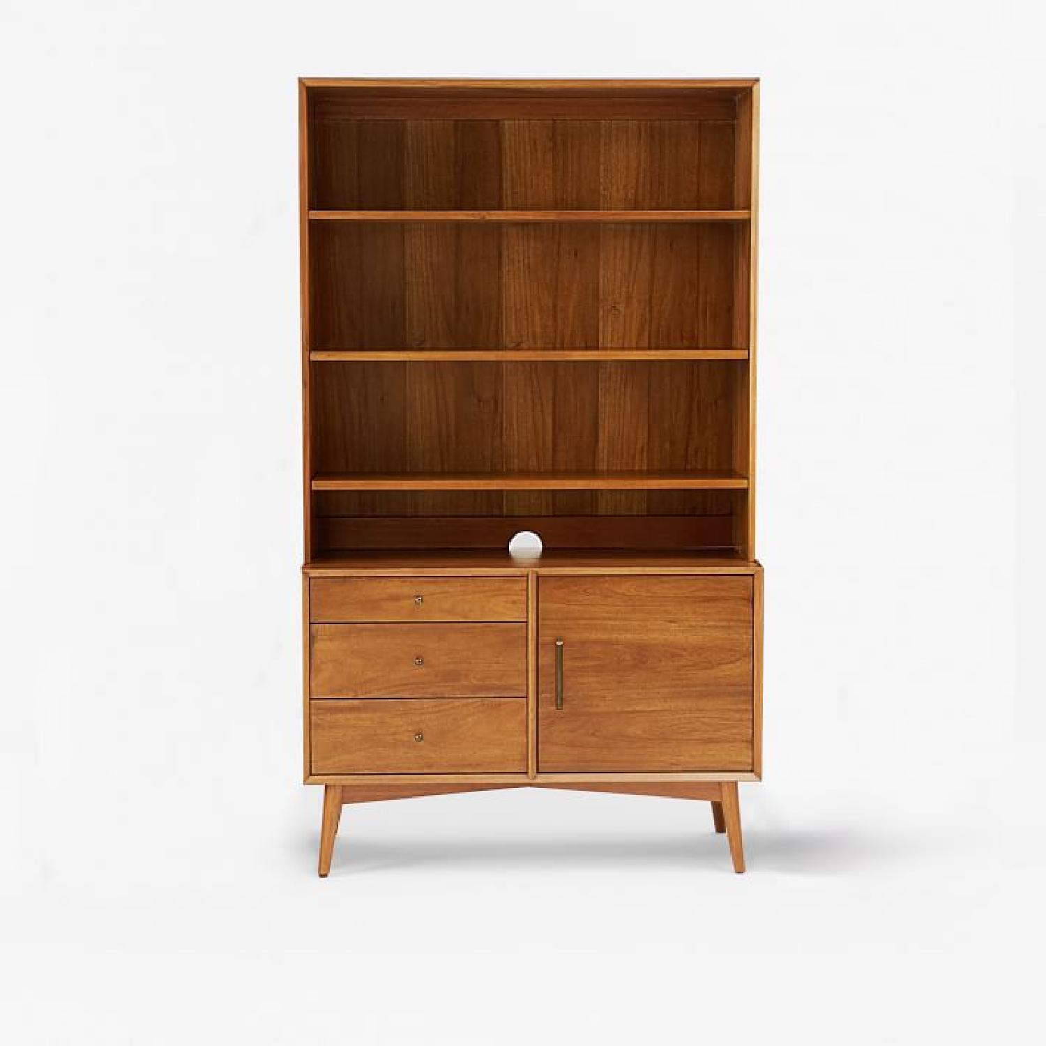 West Elm Mid Century Bookcase - image-4