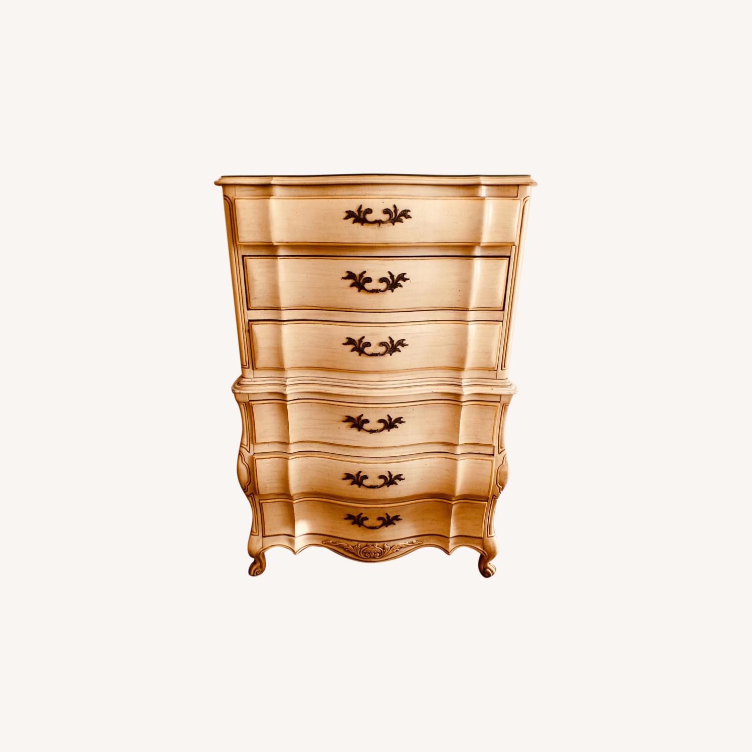 White Fine Furniture Co. French Provincial Chest AptDeco