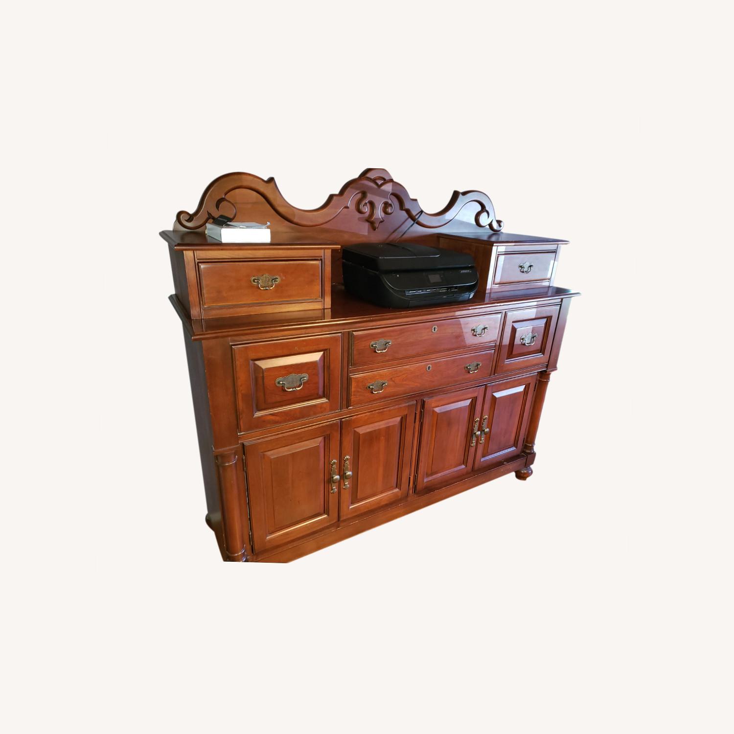 Solid Wood Credenza AptDeco