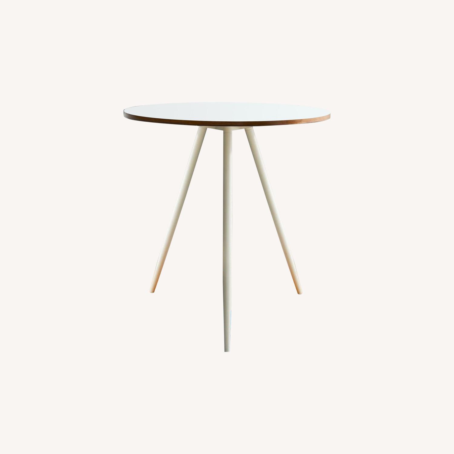 West Elm Wren Bistro Table (White) - image-0