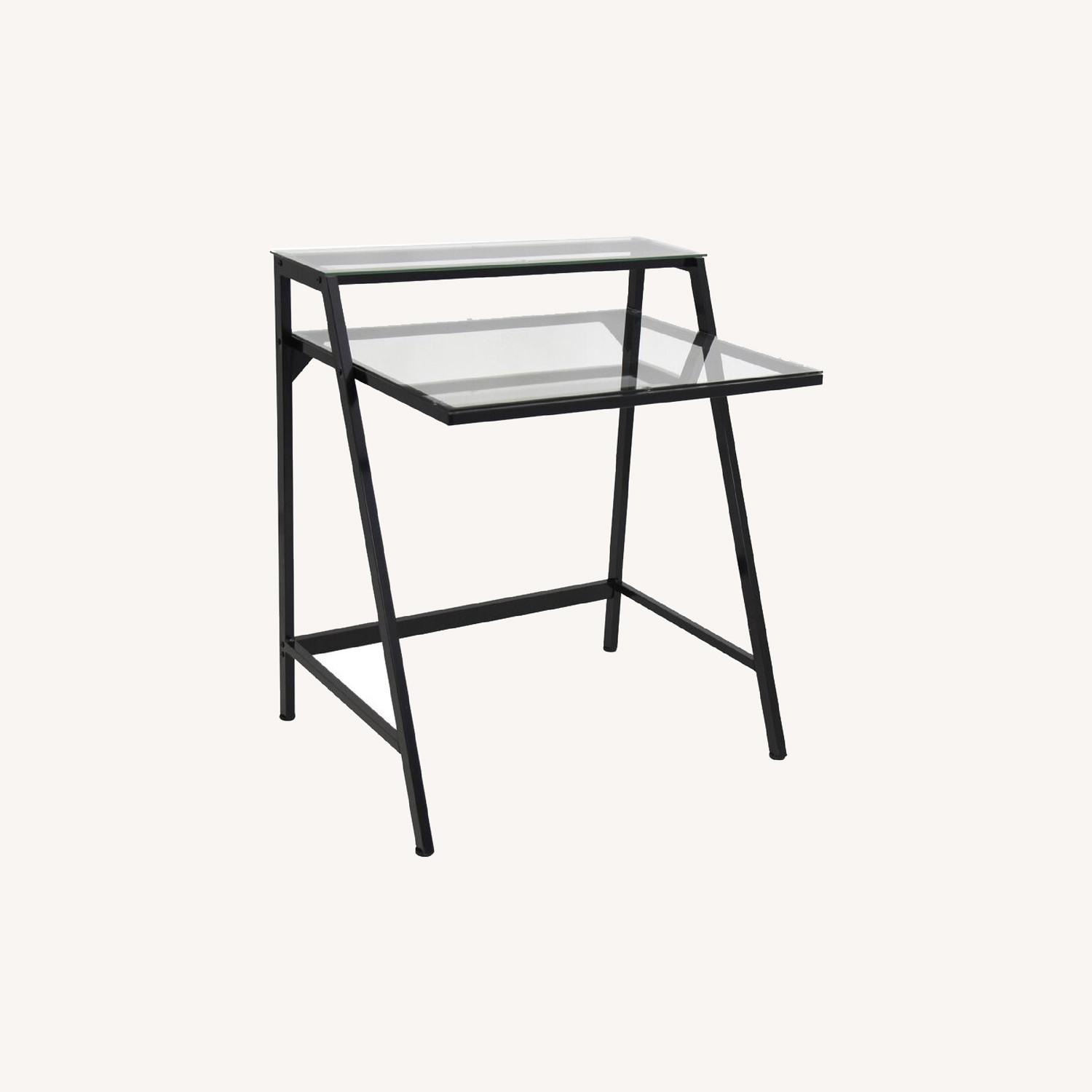 Wayfair Glass Desk AptDeco