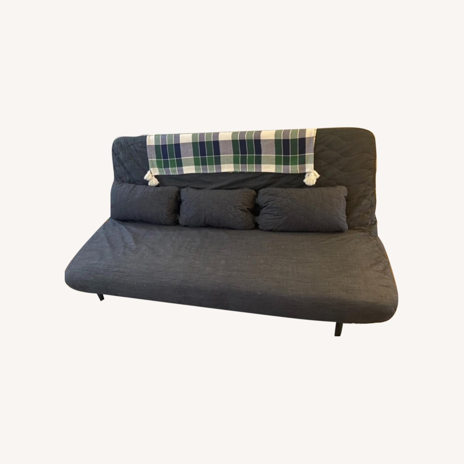 IKEA Dark Grey Futon AptDeco
