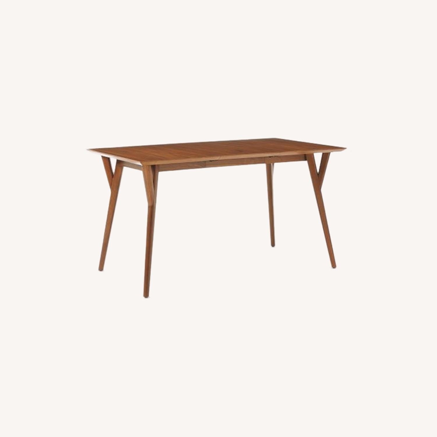 West Elm Mid-Century Expandable Dining Set with 4 Chairs - image-0