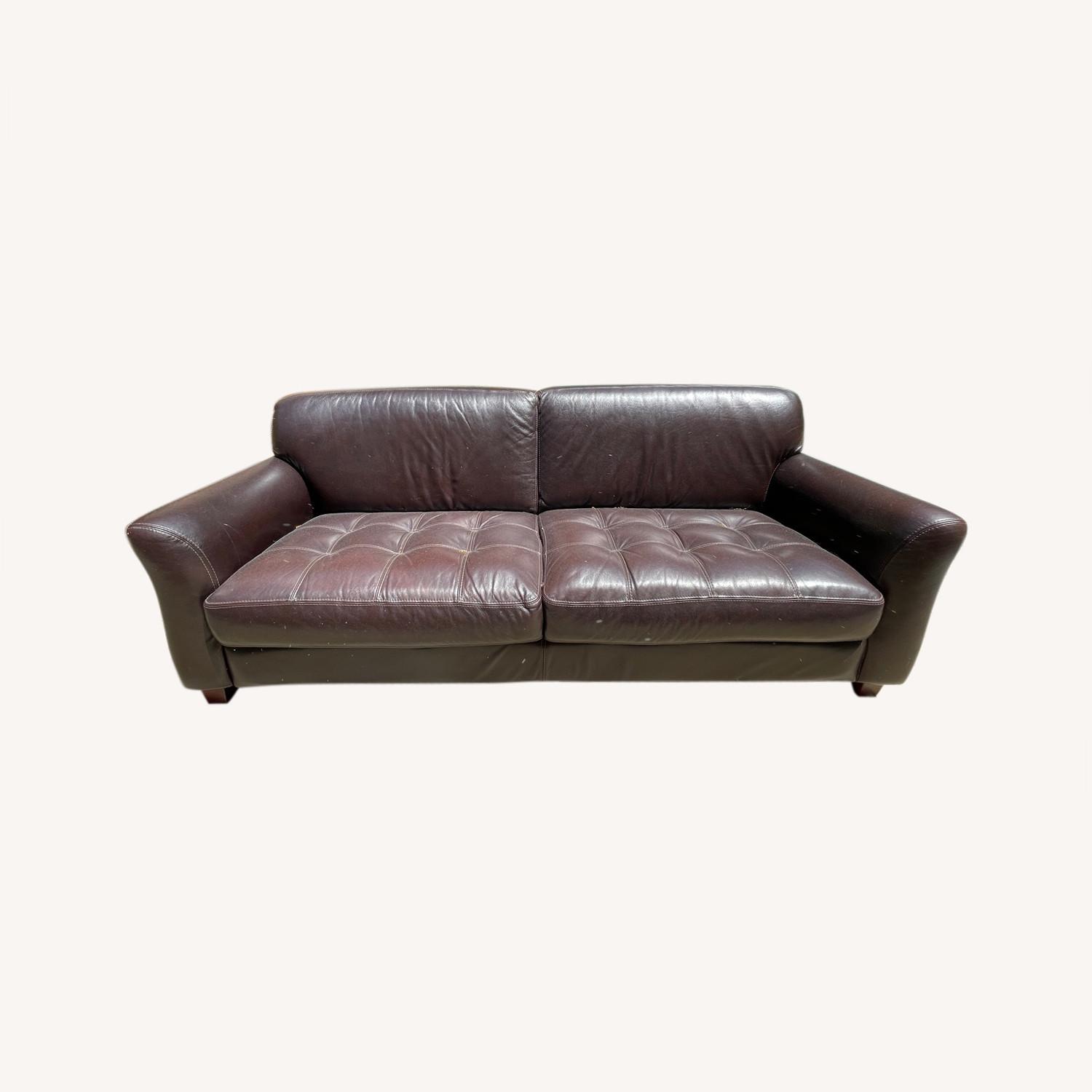 Chateau dAux Original Divani Leather Sofa - image-6