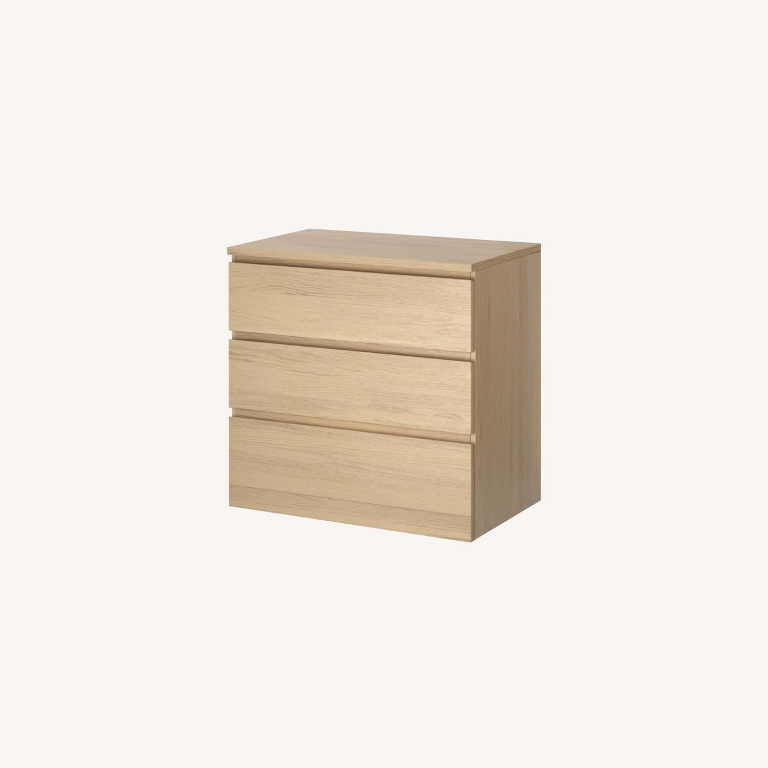 IKEA Malm 3Drawer Dresser AptDeco