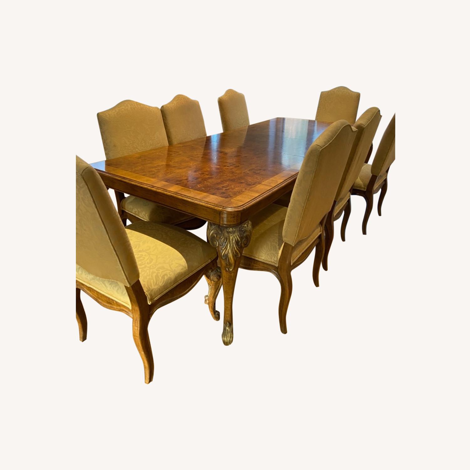 Stunning Formal Wood Dining Table and Chair Set - image-0