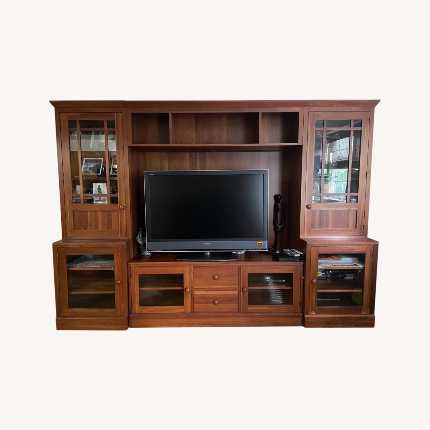Ethan Allen Media Wall Unit AptDeco