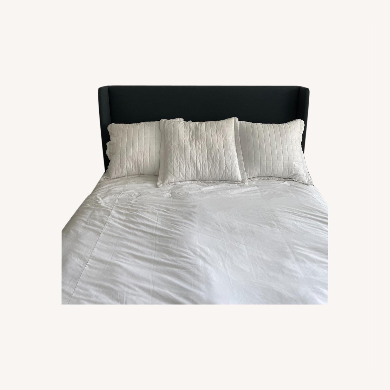 Joss & Main Navy King Sized Bed Frame - image-0