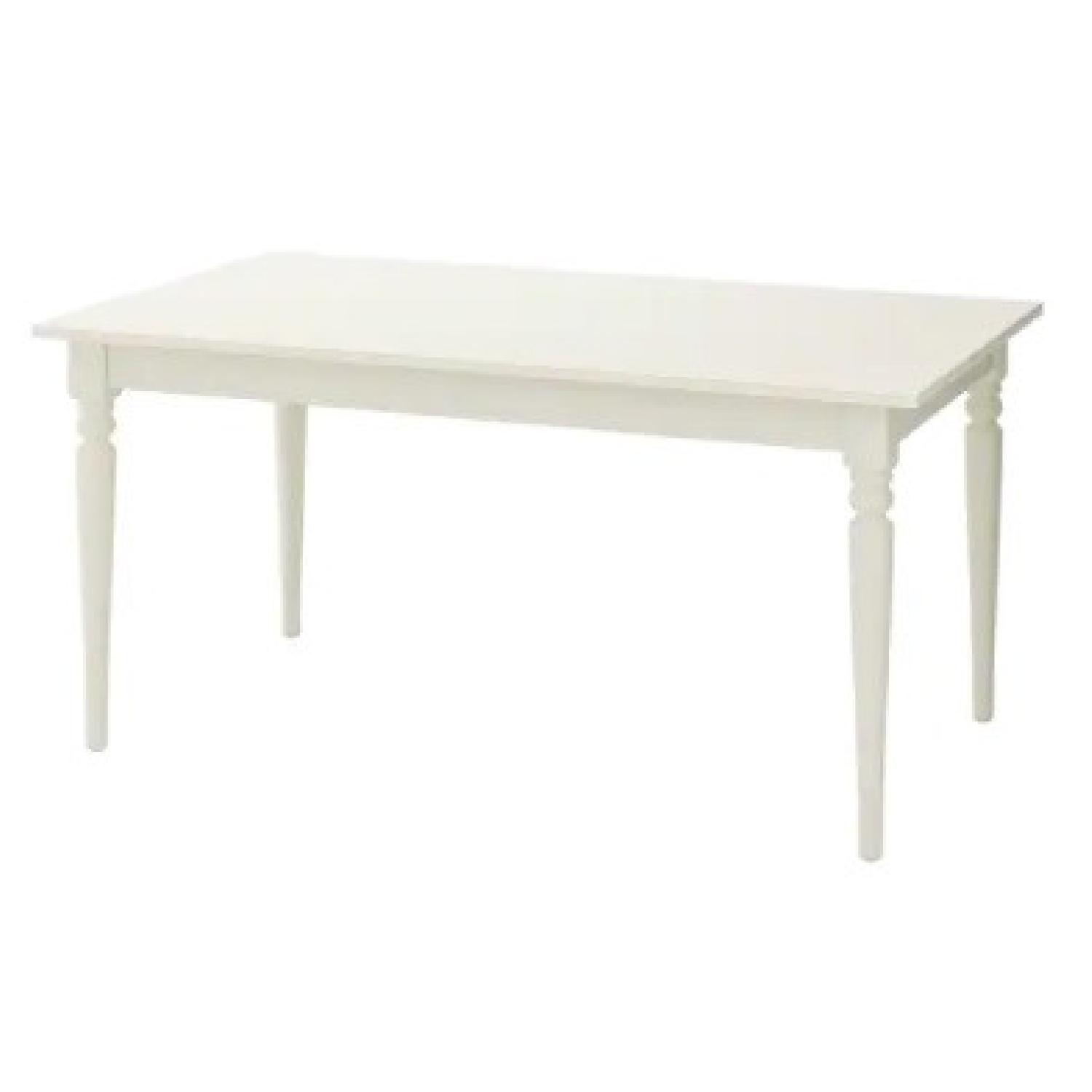 IKEA Ingatorp Extendable Dining Table - image-6
