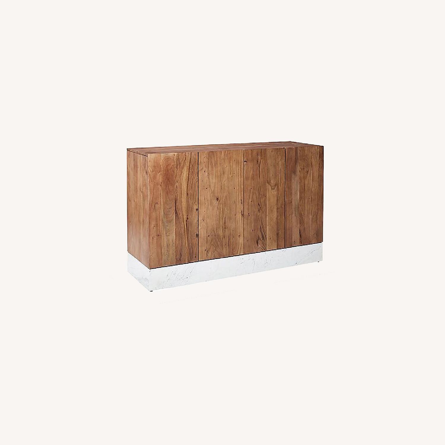 CB2 Mateo Marble Credenza AptDeco