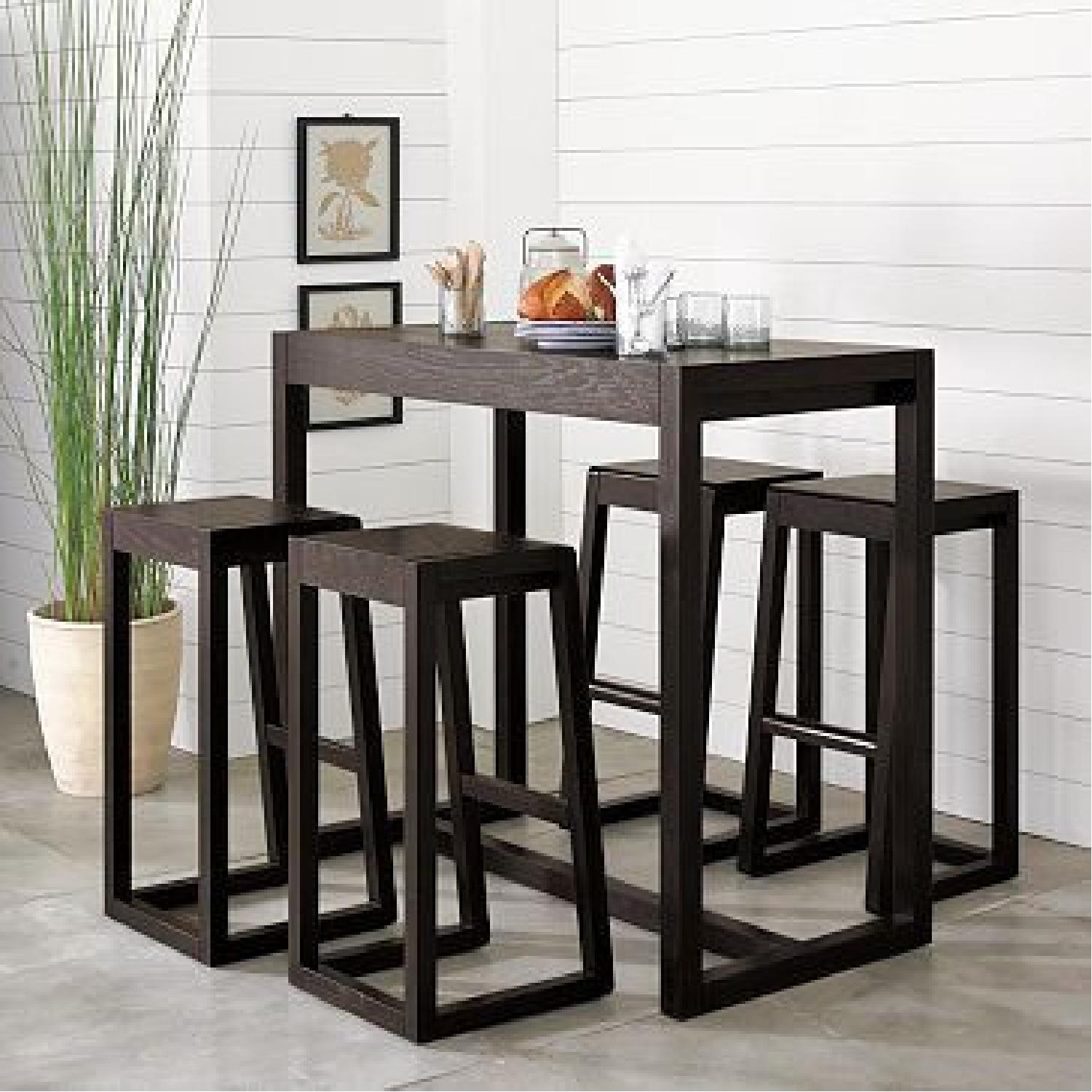 West Elm Alto Bar Table and Stools - image-7
