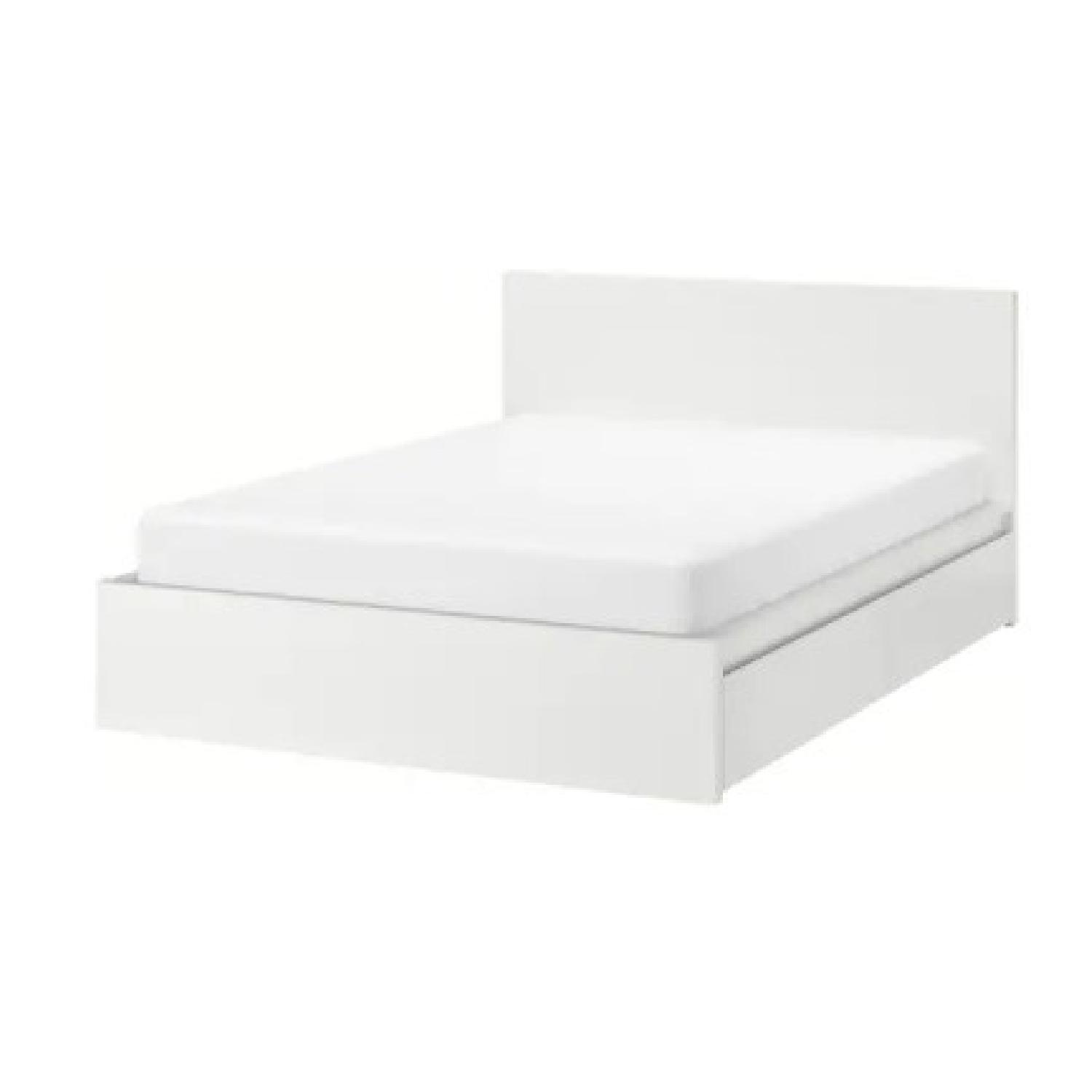 IKEA Queen Sized Bed with Storage - image-4