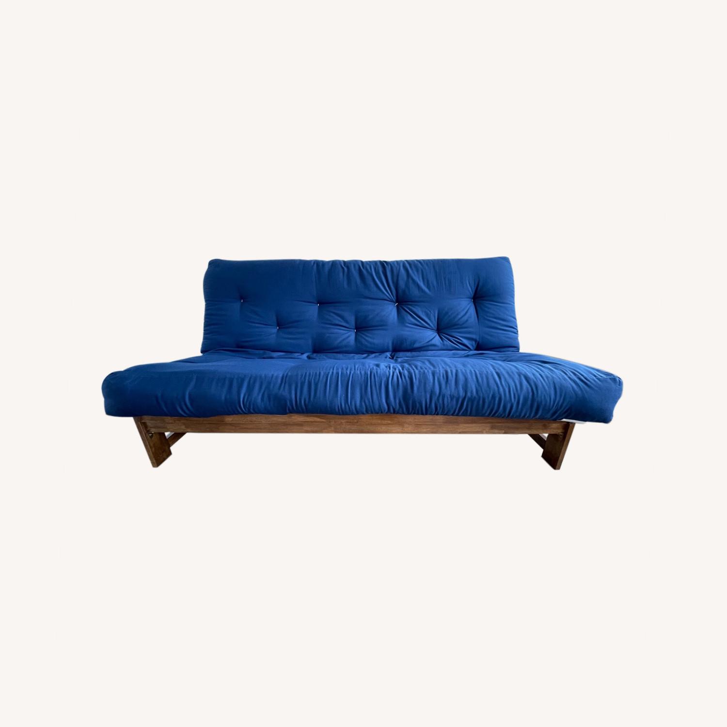 Full Hardwood Futon AptDeco