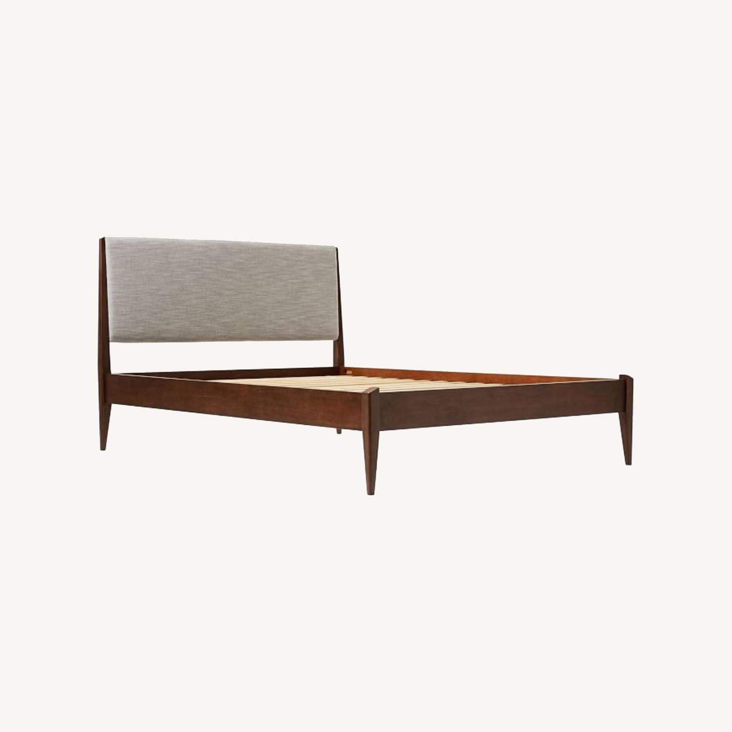 West Elm Queen Size Bed - image-0