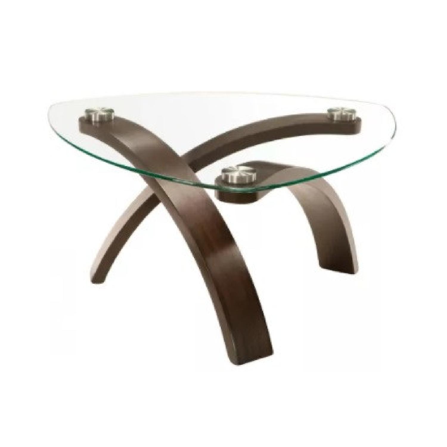 Raymour Flanigan Glass Coffee Table - image-4