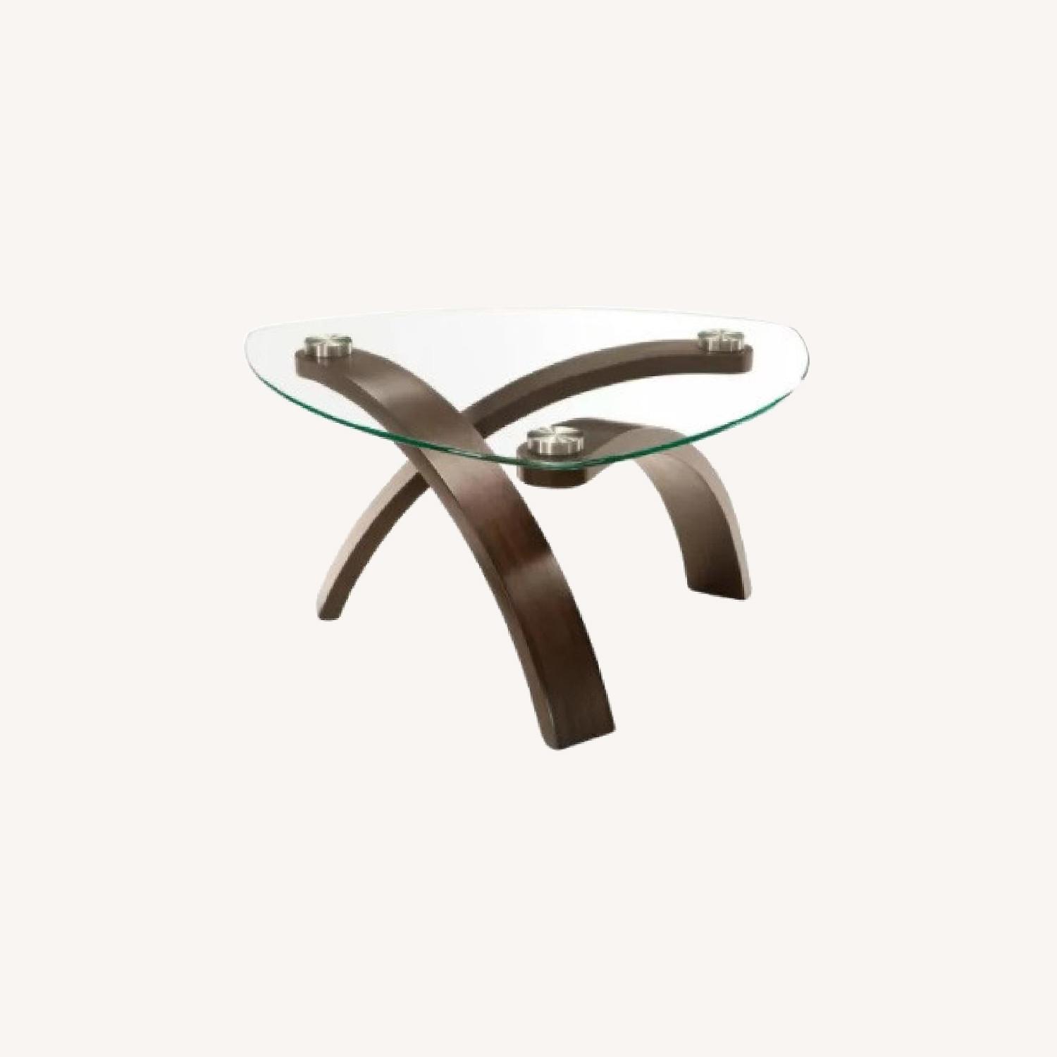 Raymour Flanigan Glass Coffee Table - image-0