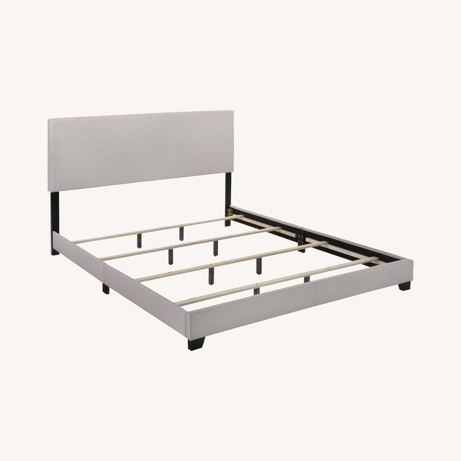Zipcode Design Upholstered Low Profile Full Bed Frame AptDeco