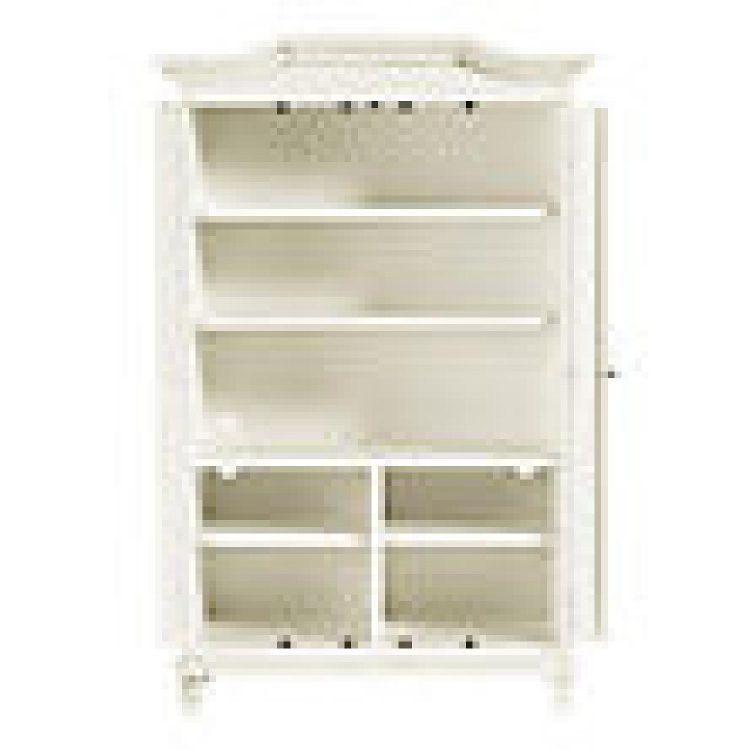 Ballard Designs White Armoire / Wardrobe AptDeco