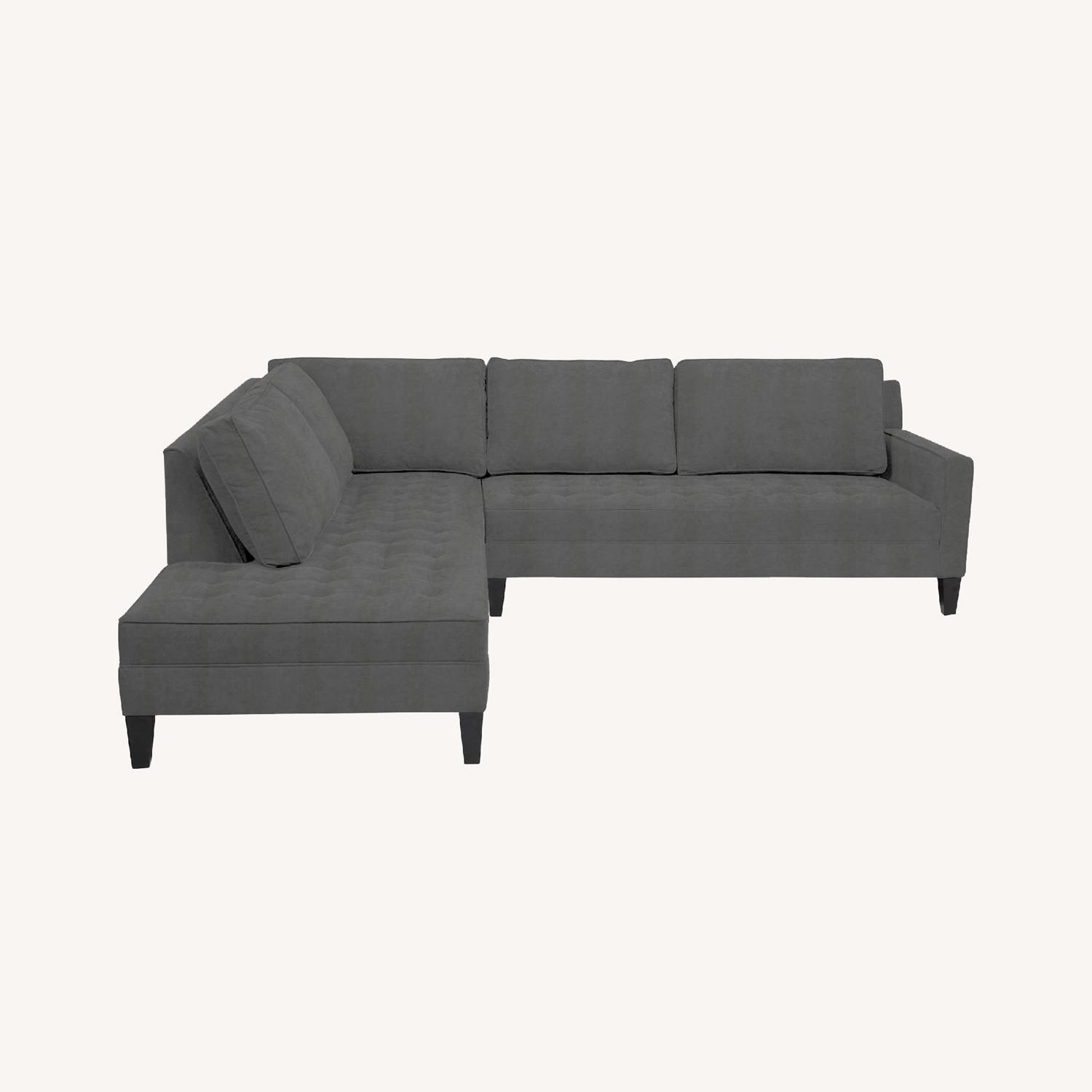 Z Gallerie Sectional Chaise Sofa AptDeco