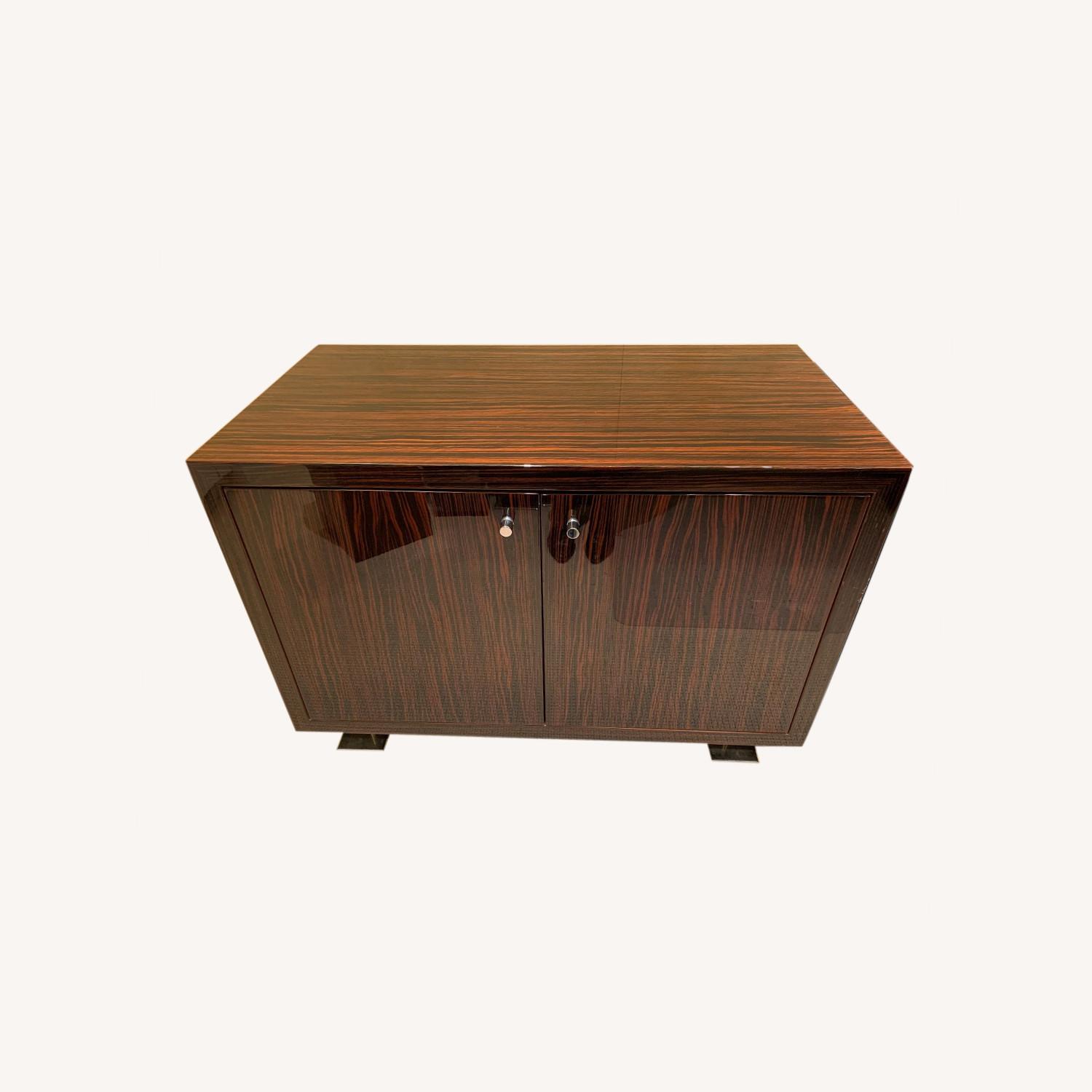 Antique Walnut Cabinets - image-0