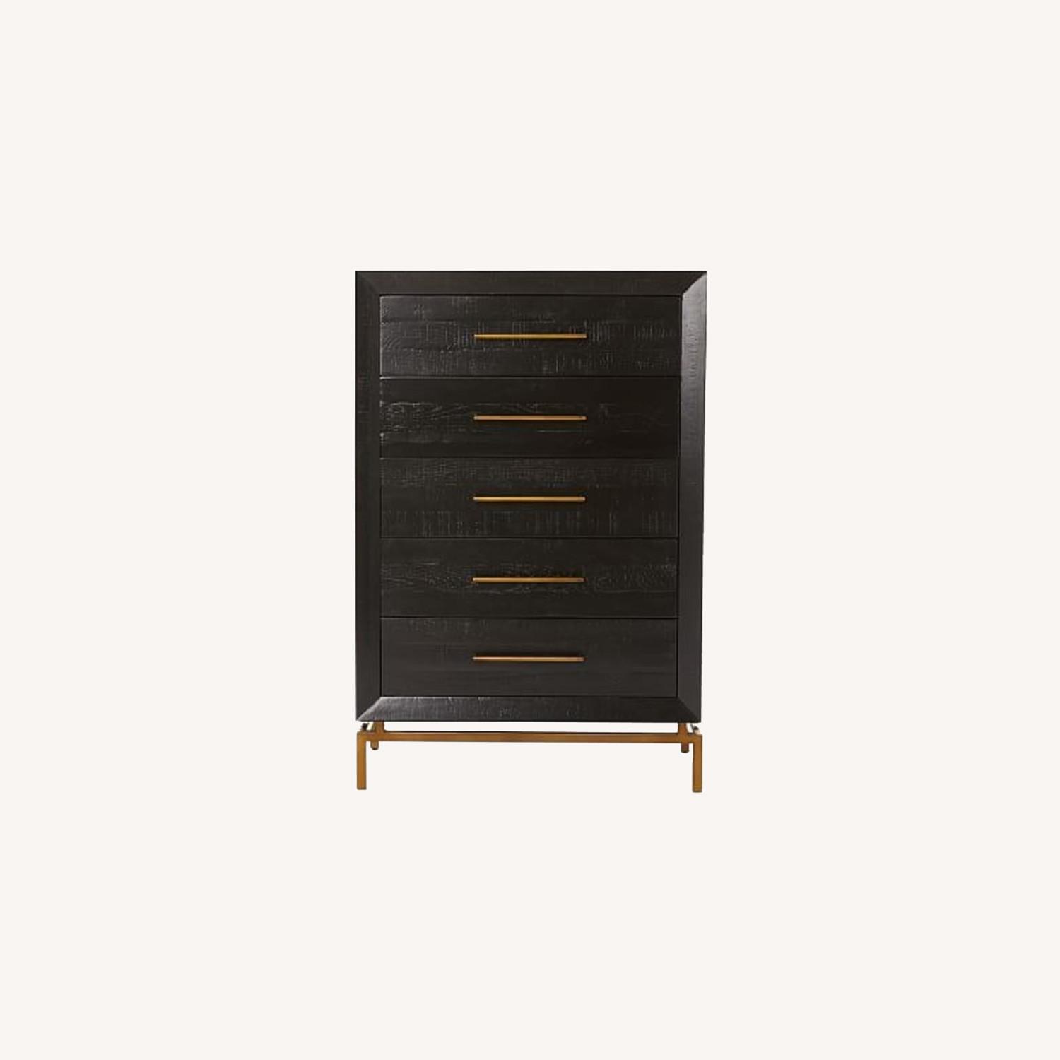 West Elm Alexa Burnished 5drawer Dresser AptDeco