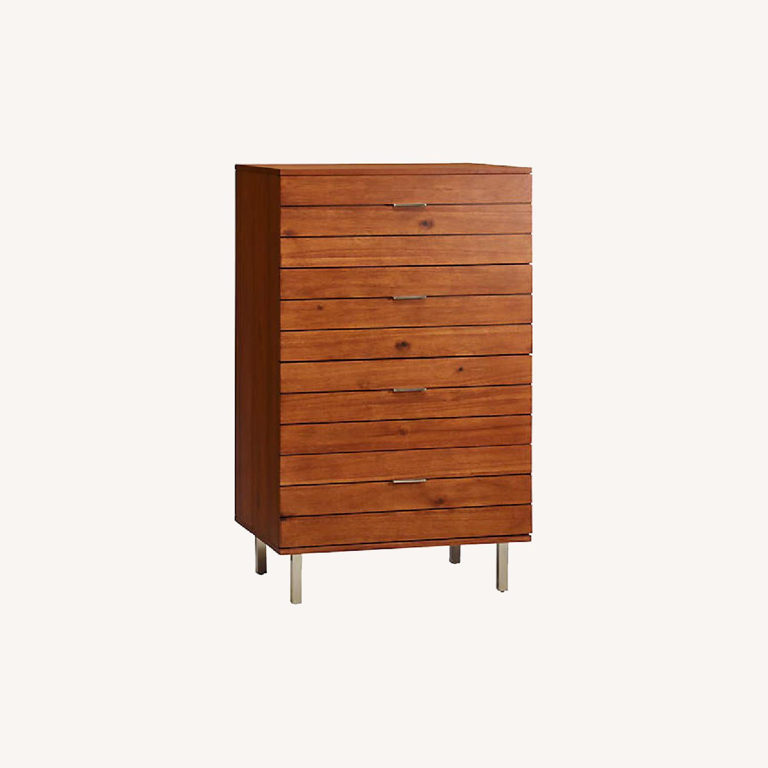CB2 Linear Tall Chest - image-0