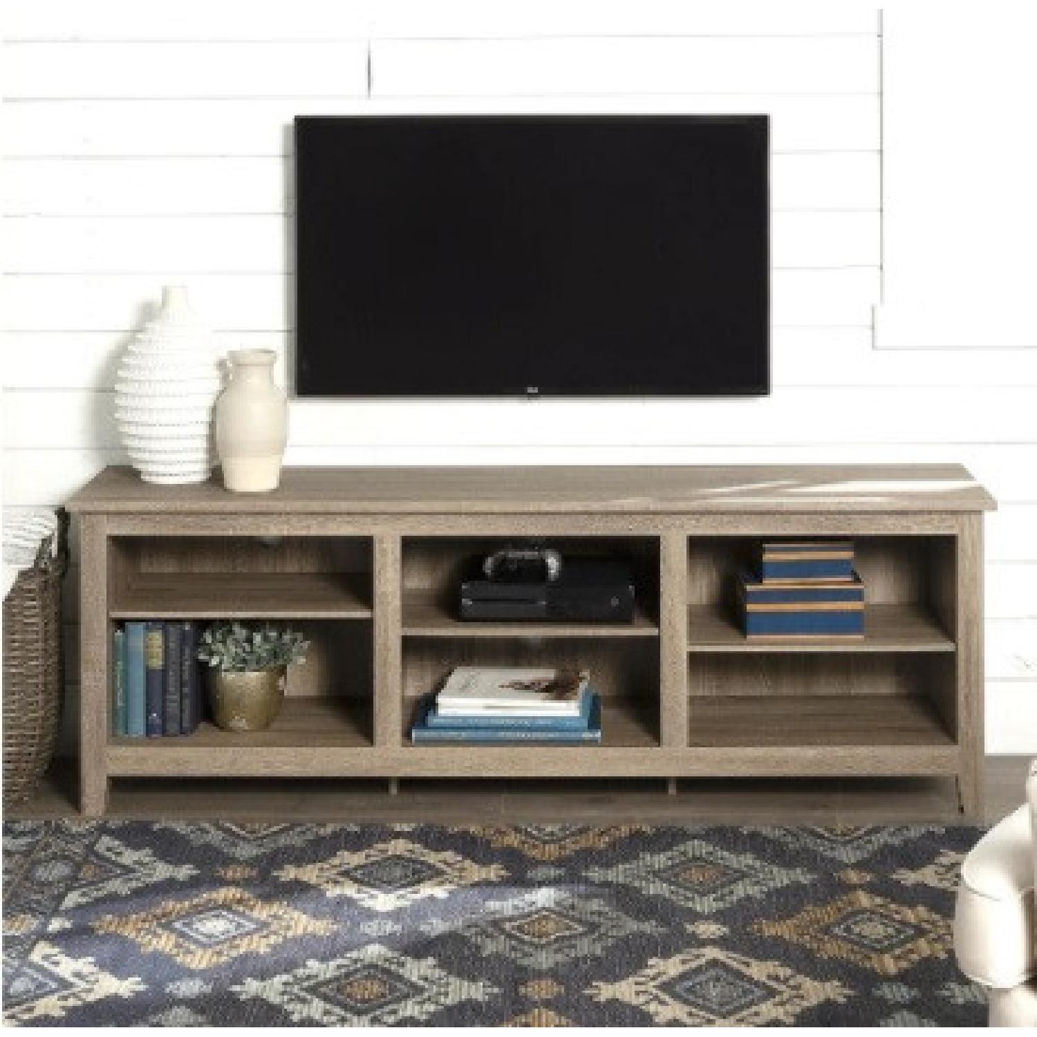 70-inch Driftwood TV Stand Console - image-4