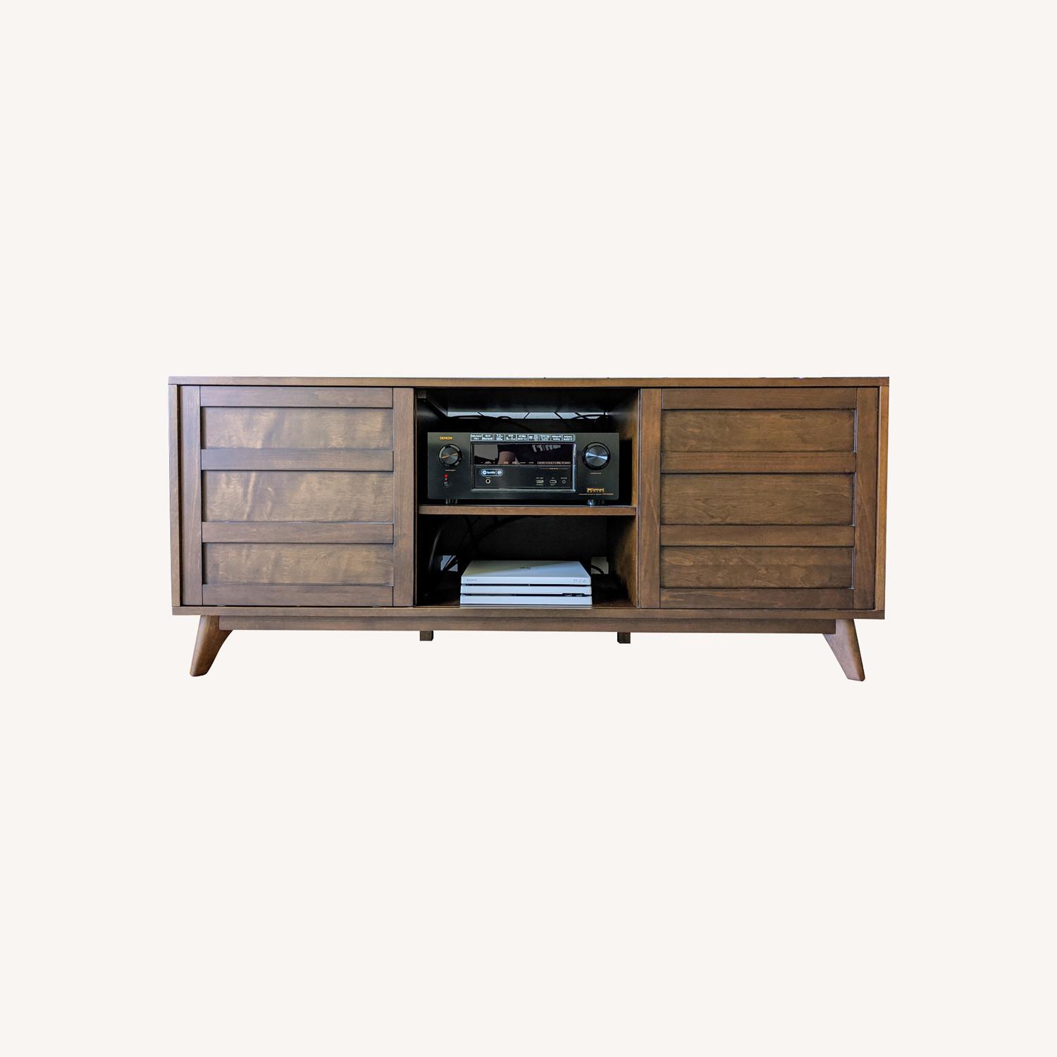 Crate and Barrel Media Console / TV Stand AptDeco
