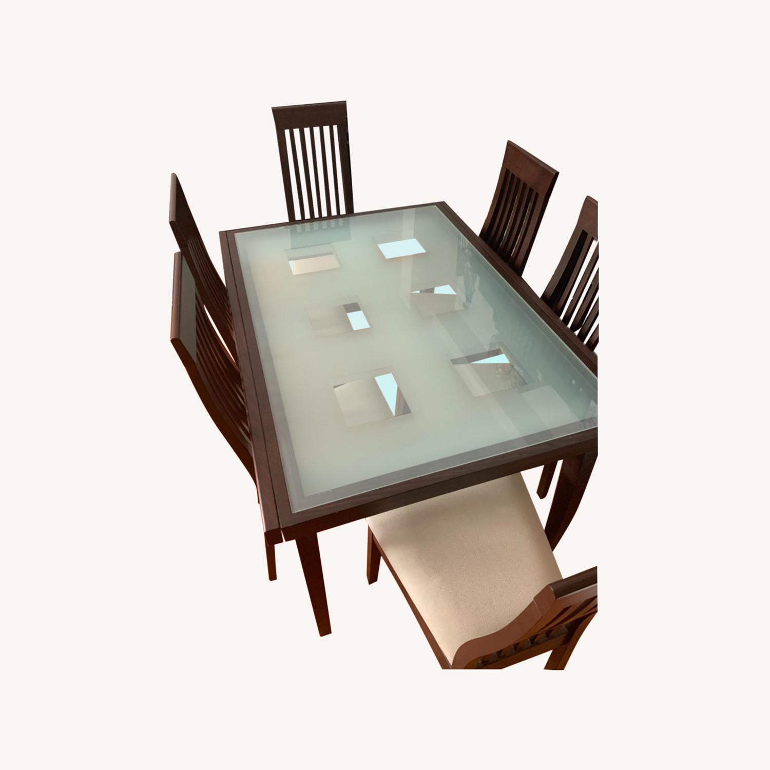 Calligaris Bob Ton Italian Extendable Dining Set - image-0