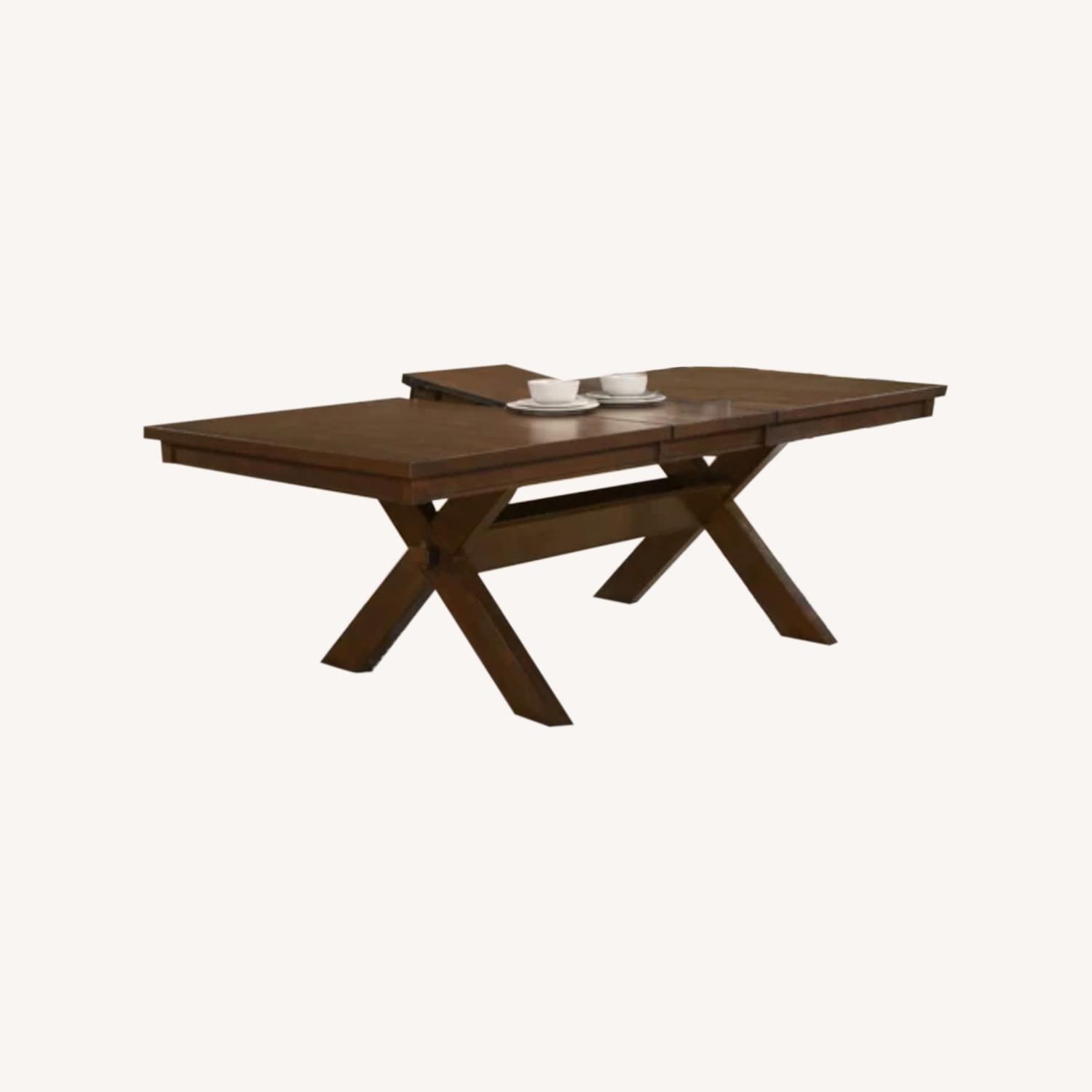 Wayfair Extendable 6 Seater Dining Table Set AptDeco