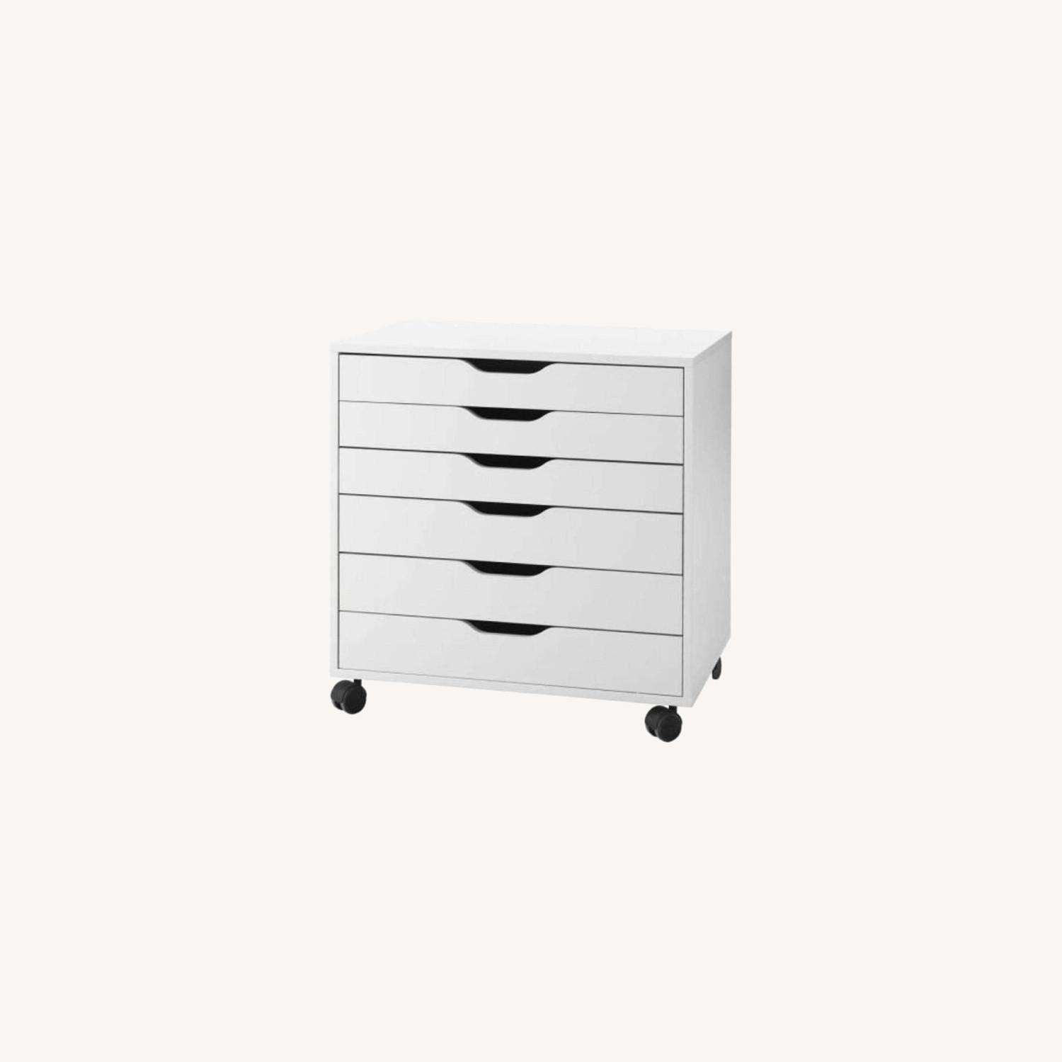 IKEA Pair of Alex Drawers in White AptDeco
