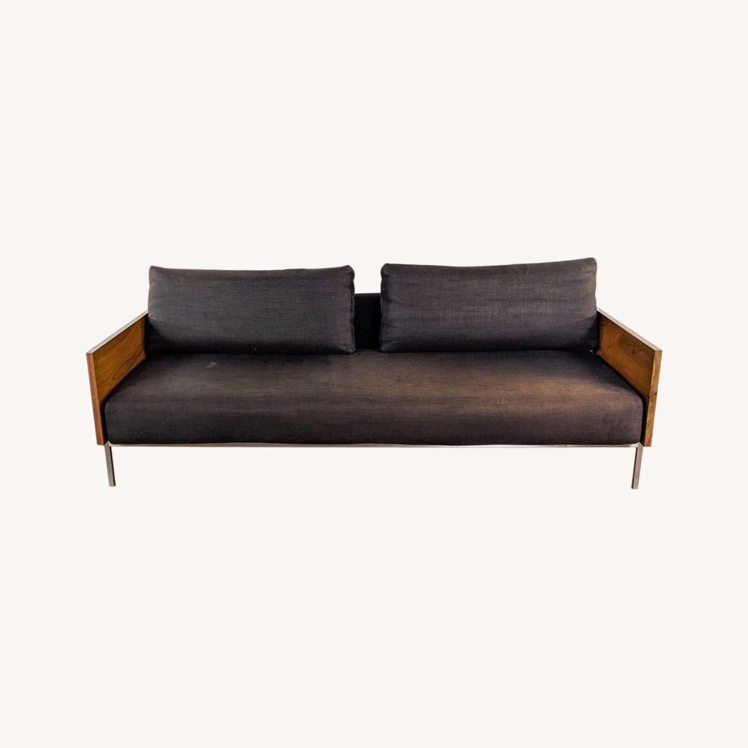 CB2 Exton Espresso Sleeper Sofa AptDeco