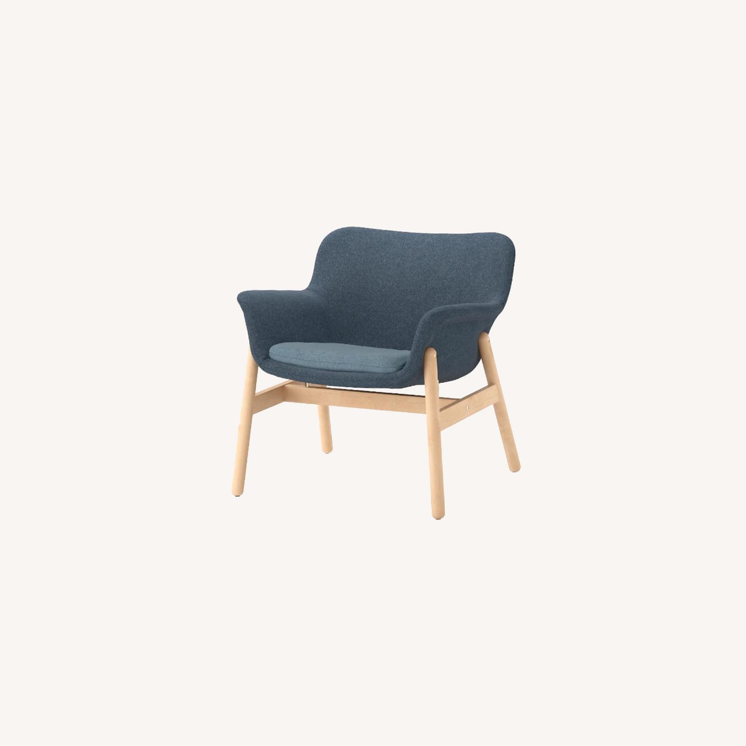 IKEA Blue Vedbo Armchair AptDeco