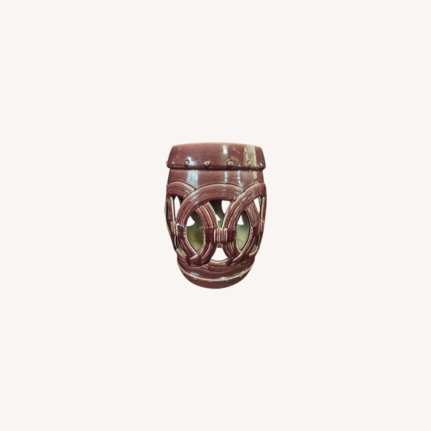Terra Cotta Side Table - image-0
