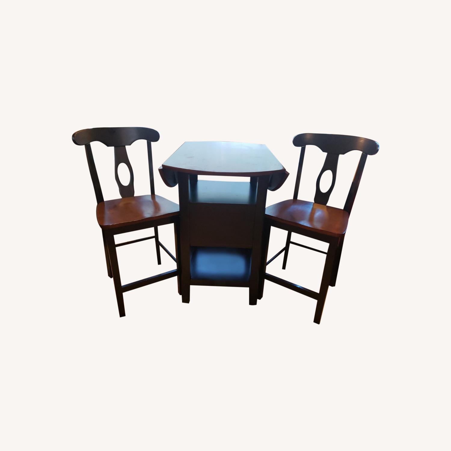 Bistro Dining Set with Drop Leaves - image-0