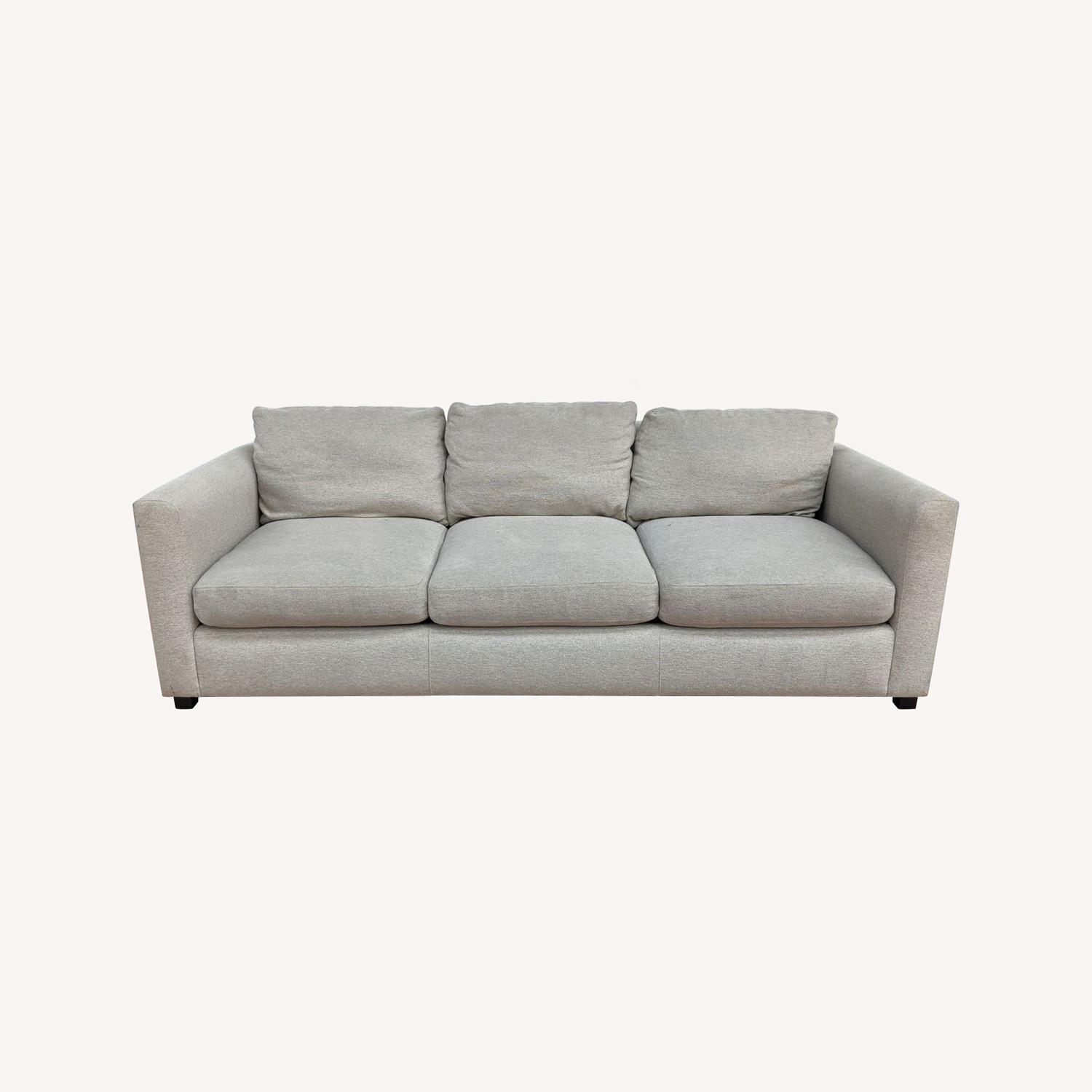 Room & Board Light Gray Upholstered Sofa AptDeco