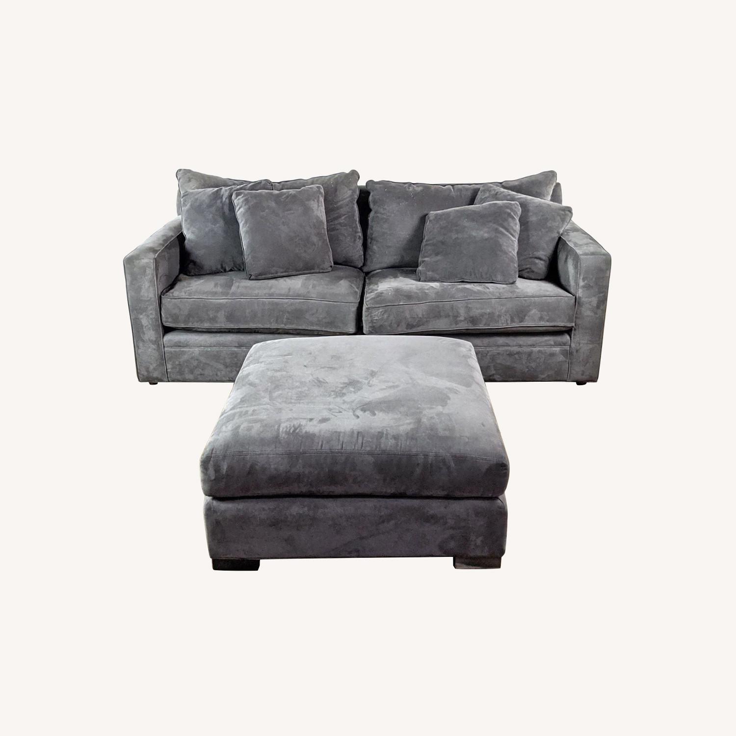 Room & Board Metro Couch and Ottoman AptDeco