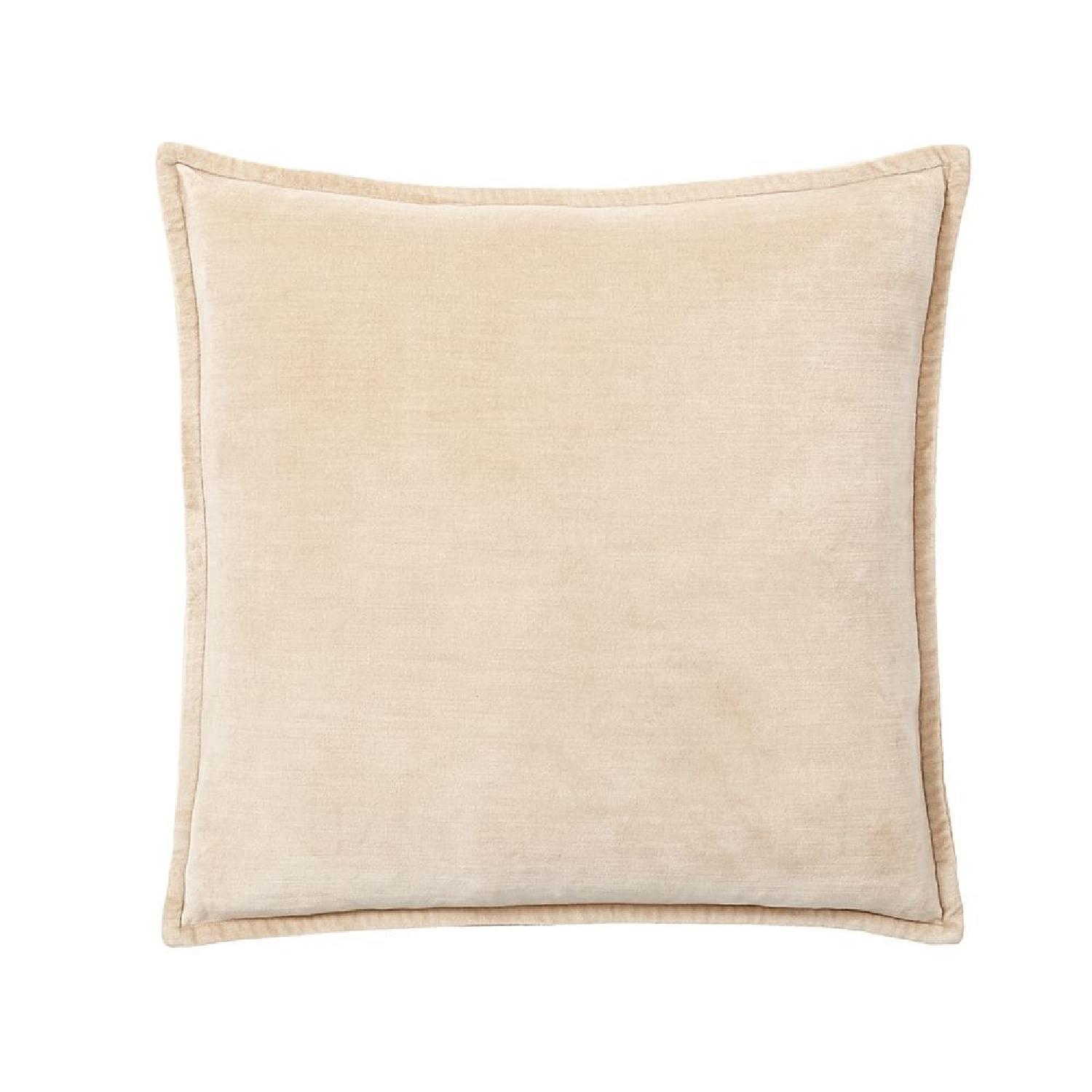 Pottery Barn Washed Velvet Pillow Cover and Insert AptDeco