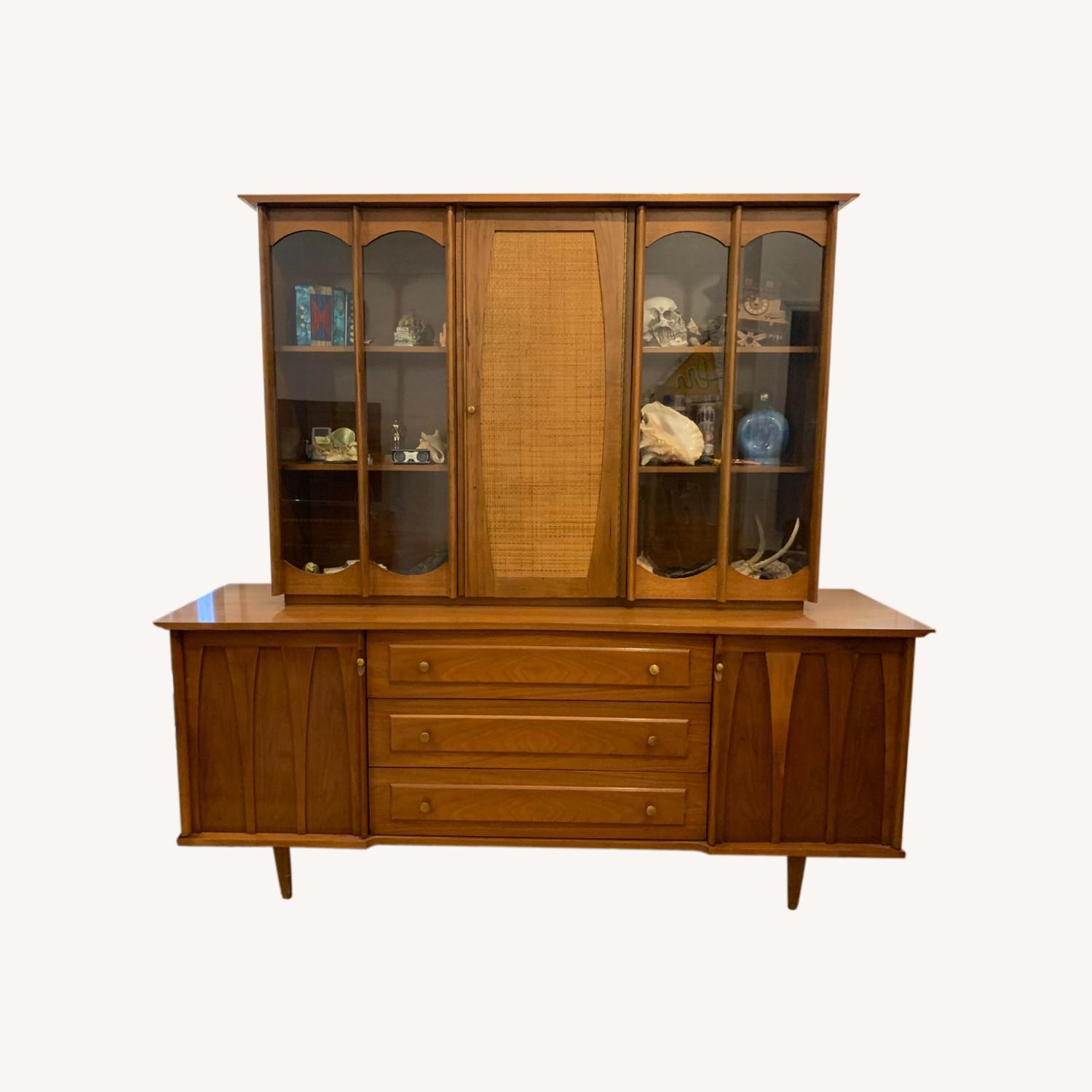 Broyhill Brasilia MidCentury Modern China Walnut AptDeco