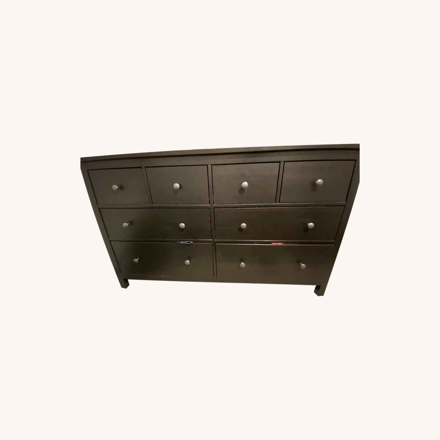 IKEA Hemnes 8-Drawer (Black-Brown) - image-0