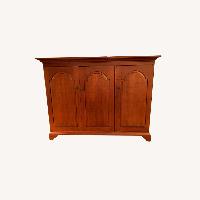 Solid Maple Entertainment or Storage Armoire