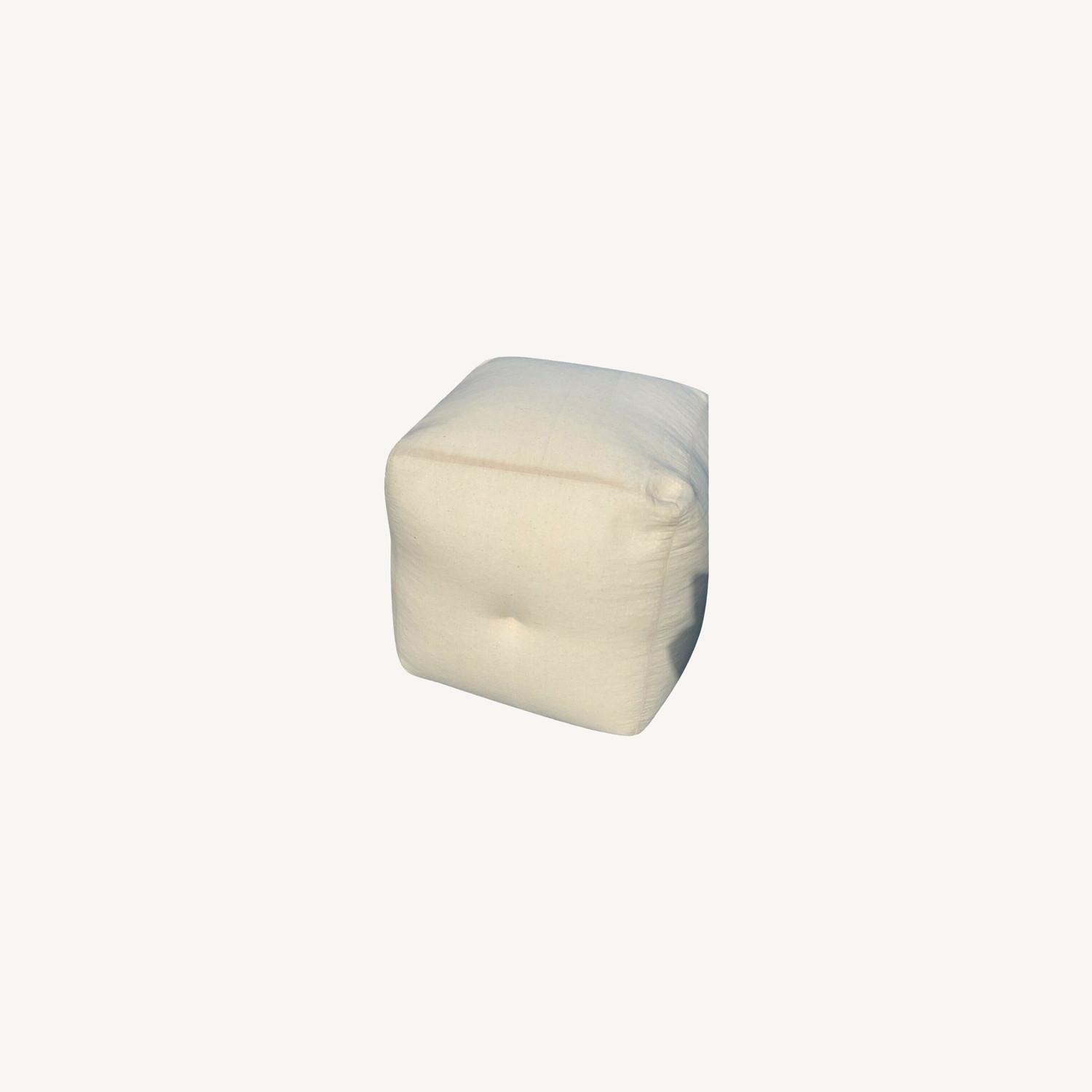 Bean Bag Replaceable Pouf Insert Cube 18x18x18 - image-0