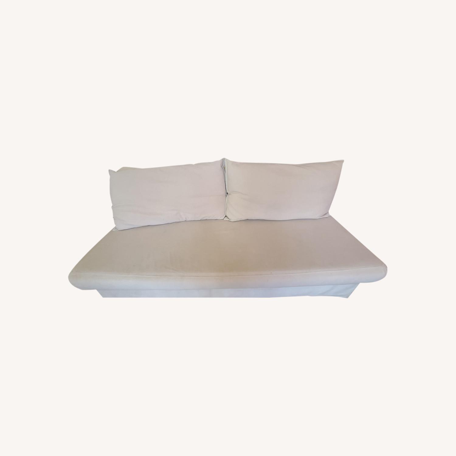 Cream Sofa Bed AptDeco