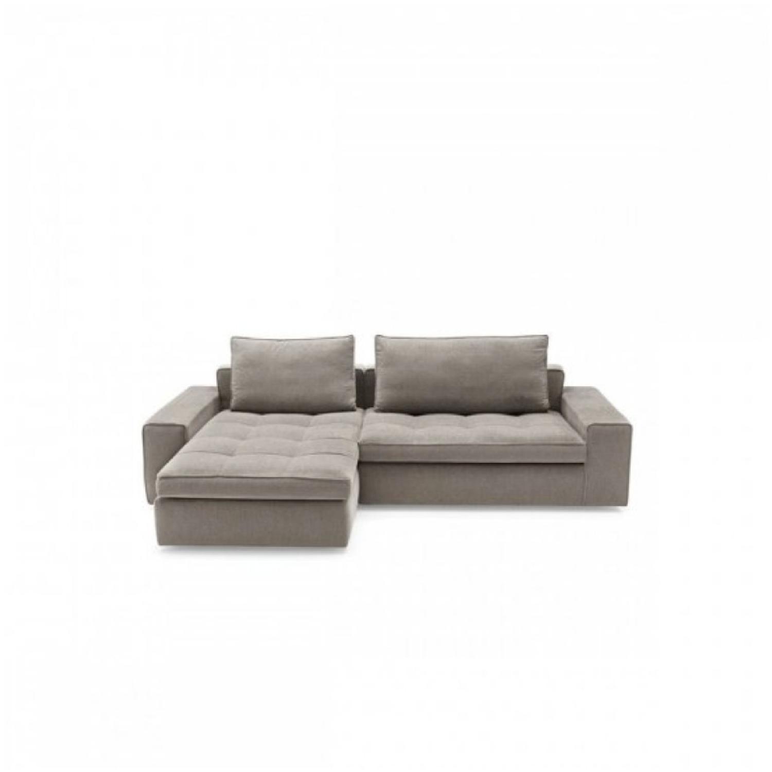 Calligaris Modular Lounge Sofa with Ottoman AptDeco
