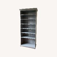 IKEA Gray LIATORP Bookcase with 7 Shelves - AptDeco